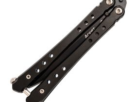 Нож-бабочка Аскет, сталь 420, рукоять сталь