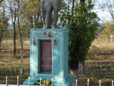 Братская могила участников гражданской войны и советских воинов, погибших в период Сталинградской битвы