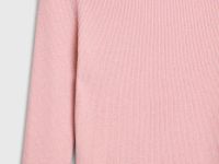 Приталенный джемпер с люрексом, Розовый