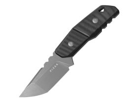 Туристический нож Kizer Quartz, сталь AEB-L, рукоять G10, черный