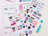 Набор бумажных наклеек MESHU "Hygge" 5 шт