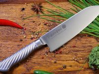 Кухонный нож Сантоку, Tojiro PRO, F-895, сталь VG-10