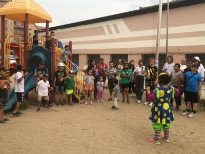 «Праздник двора» провели для жителей улицы Чернышевского в Якутске