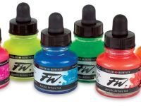 Чернила акриловые Daler-Rowney "FW ARTISTS" 29,5 мл Зеленый светлый