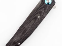 Складной нож Bestech Knives ASCOT, D2, Черно-серый карбон