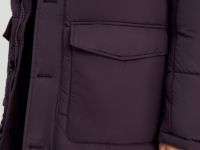 Полупальто утепленное с воротником-стойкой