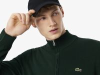 Мужской свитер Lacoste на молнии из органического хлопка