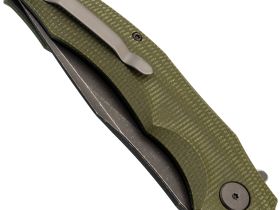 Складной нож Petrified Fish Hairtail, сталь K110, рукоять микарта