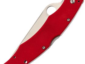 Складной нож Steelclaw Коп 1, сталь D2, рукоять G10, красный