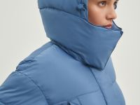 Пальто с воротником-стойкой