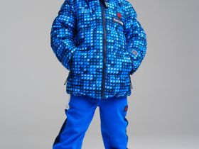 Куртка текстильная с полиуретановым покрытием для мальчиков