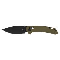 Складной нож Zero Tolerance 0203, сталь CPM-M4, рукоять G10, зеленый
