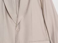 Пиджак из вискозы, Бежевый