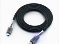 Кабель Red Line pro Shimmer USB-C / Apple Lightning 1 м Чёрный