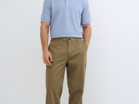 Поло из пике, Голубой