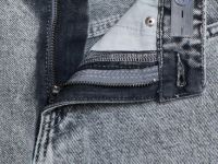 Прямые джинсы для девочек, Серый