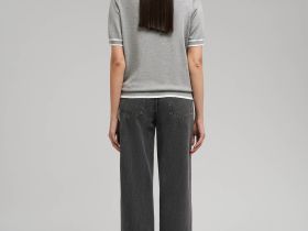 Легкий джемпер с короткими рукавами