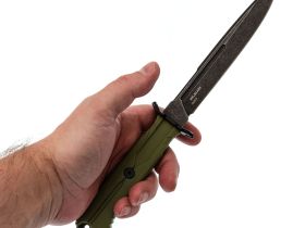 Тактический нож Mr.Blade Leshiy BSW, сталь AUS-8, рукоять эластрон
