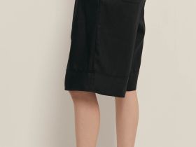 Шорты изо льна на резинке