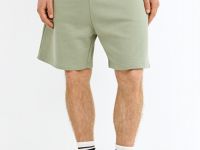 Базовые шорты из хлопка, Зеленый