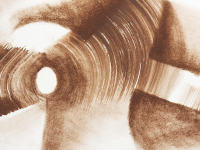 Сепия в пудре Cretacolor полностью водорастворима, 230 гр, в прозрачной пластиковой банке