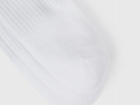 Базовые короткие носки, 3 пары, Белый