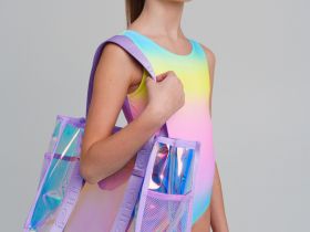 Комплект для девочек: сумка, косметичка