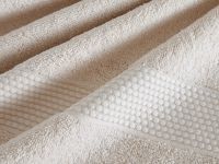 Полотенце махровое Favo, бежевое