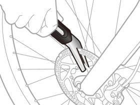 Ключ для правки ротора Topeak RotorTru (серебристый)