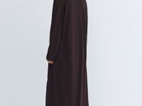 Удлиненный кардиган, Коричневый