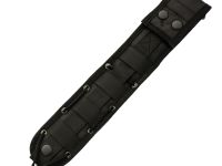 Тактический нож Атлант-3 Black, сталь AUS8, рукоять эластомер