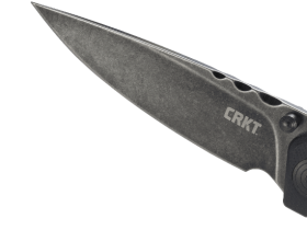 Полуавтоматический складной нож Fast Lane, CRKT 7045, сталь 8Cr14MoV Black Stonewashed, рукоять G10