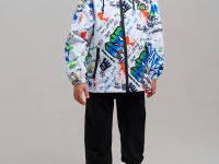 Куртка текстильная с полиуретановым покрытием для мальчиков (ветровка)