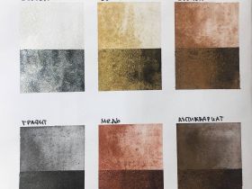 Набор акварели "Handy" Классические металлики, 6 кювет 1,6 мл, в металлическом боксе