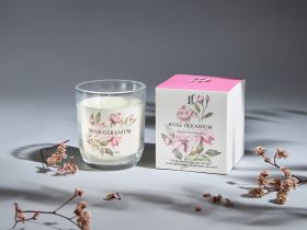 Свеча ароматическая Rose geranium