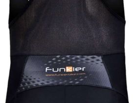 Велошорты с лямками Funkier S-922-C14 мужские (черный S)