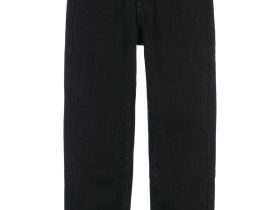 Брюки текстильные джинсовые утепленные флисом для мальчиков