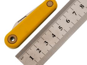 Складной нож Sanrenmu 325S-GY2, сталь 12C27, рукоять G10, желтый