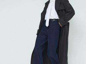 Хлопковая рубашка с галстуком, Белый