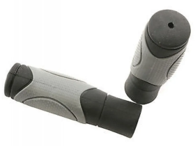 Грипсы Clark's C44 увеличенный диаметр и комфорт (серый / зеленый 125 мм)