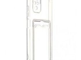 Чехол-накладка Keephone Shield Series для Samsung Galaxy S23+ c держателем для карт пластиковый (прозрачный)