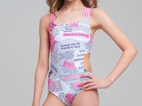 Купальник трикотажный для девочек