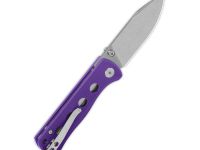 Складной нож QSP Canary Folder, сталь Sandvik 14C28N, рукоять G10, фиолетовый