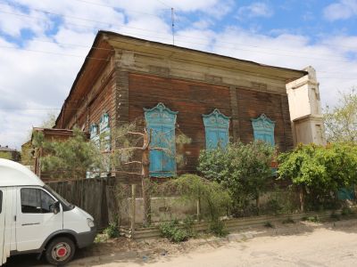 Дом горожанина среднего достатка второй половины XIX века (деревянный дом)