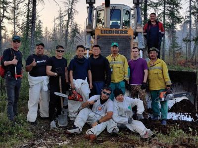 Из трех лесных пожаров один локализован