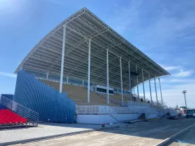 В селе Ытык-Кюёль Якутии завершают строительство двух крупных объектов к Играм Манчаары