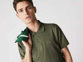 Мужское поло Lacoste L1212 классического кроя