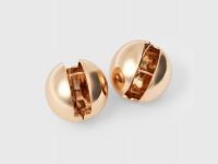 Серьги-пусеты, Золотой