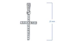 Подвеска из белого золота э4712пд05164900