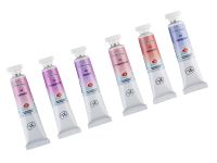 Набор акварели "Белые Ночи" Розовые цветы, 6 туб x10 мл, пластиковый коррекс